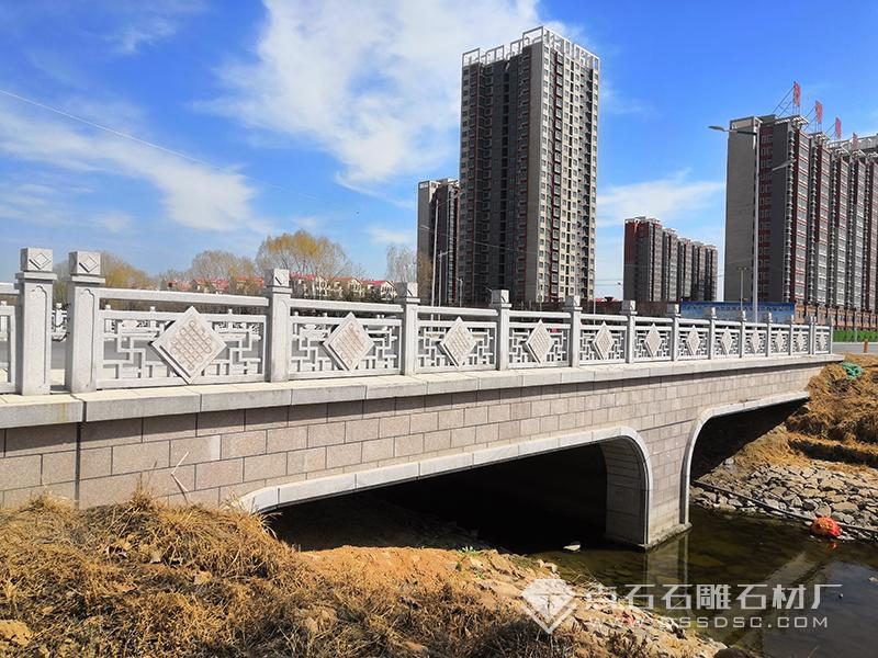 镂空花岗岩石材栏杆桥梁装饰